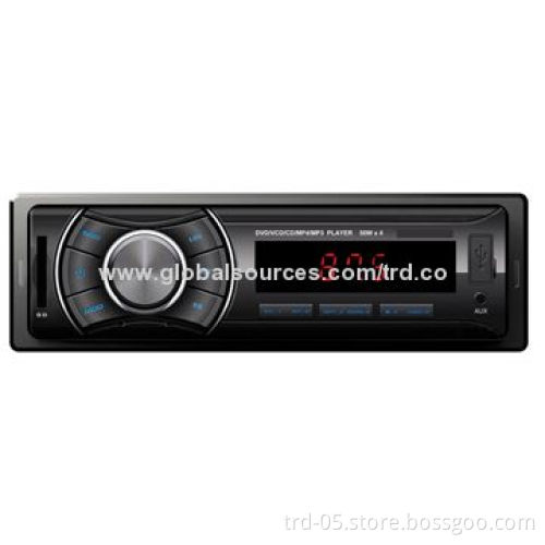 LED Display Car MP3 Player, Red/Blue LED Digital Display